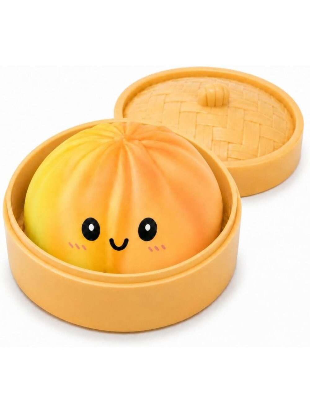 Fruit-Scented Tie Dye Dumpling Squishies - Stress Relief Fidget Toys, Squeeze